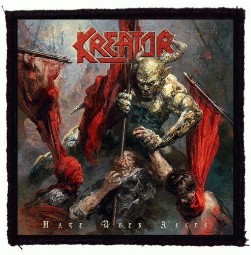 KREATOR: Hate Über Alles (9,5 cm x 9,5 cm)