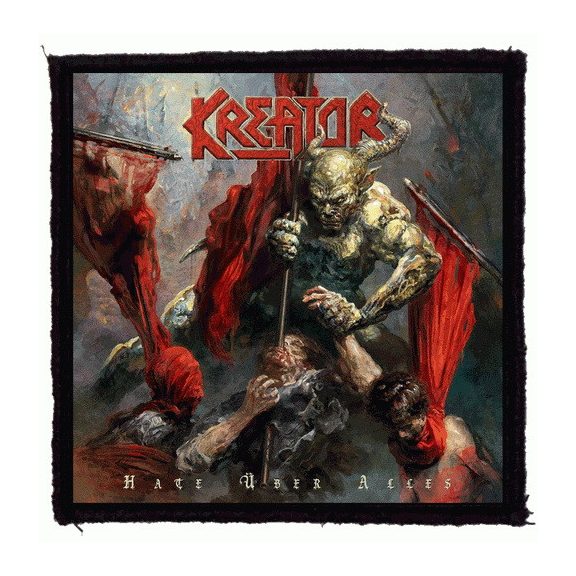 KREATOR: Hate Über Alles (9,5 cm x 9,5 cm) KREATOR: Hate Über Alles (9,5 cm x 9,5 cm)