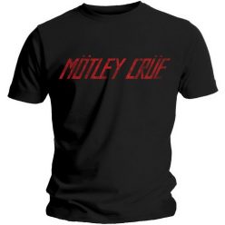 MÖTLEY CRÜE: Logo Distressed (póló)