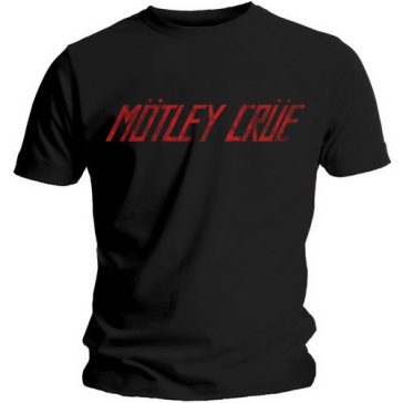 MÖTLEY CRÜE: Logo Distressed (póló)