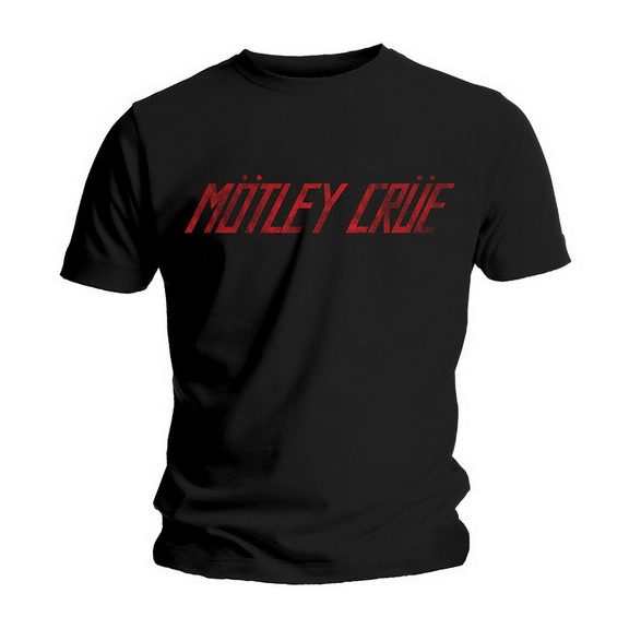 MÖTLEY CRÜE: Logo Distressed (póló) MÖTLEY CRÜE: Logo Distressed (póló)