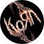 KORN: Signs (nagy jelvény, 3,7 cm)
