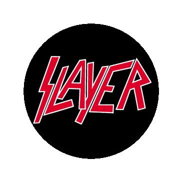 SLAYER: Logo (nagy jelvény, 3,7 cm)