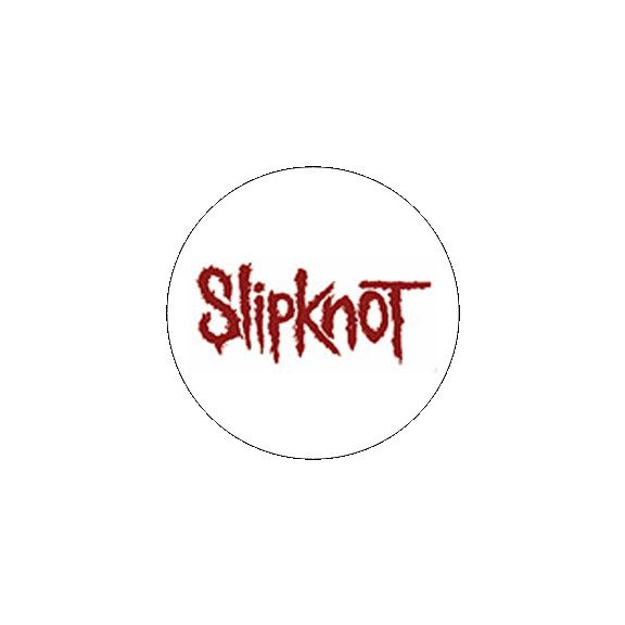 SLIPKNOT: Logo (nagy jelvény, 3,7 cm) SLIPKNOT: Logo (nagy jelvény, 3,7 cm)