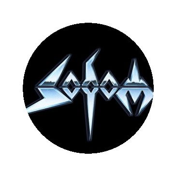 SODOM: Logo (nagy jelvény, 3,7 cm)