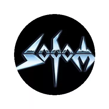 SODOM: Logo (nagy jelvény, 3,7 cm)