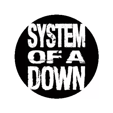 SYSTEM OF A DOWN: System OAD (nagy jelvény, 3,7 cm)