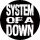 SYSTEM OF A DOWN: System OAD (nagy jelvény, 3,7 cm)