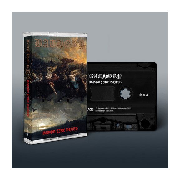 BATHORY: Blood Fire Death (MC, műsoros kazetta) BATHORY: Blood Fire Death (MC, műsoros kazetta)