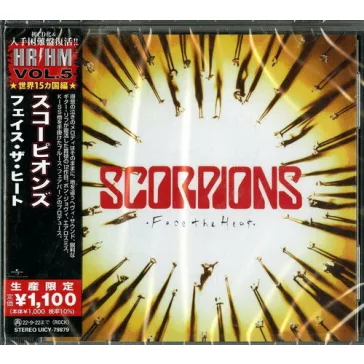 SCORPIONS: Face The Heat (CD, japán)
