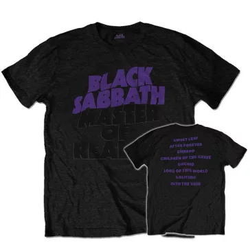 BLACK SABBATH: Master Of Reality Album (póló)