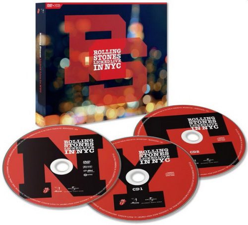 ROLLING STONES: Licked Live In NYC (DVD+2CD)