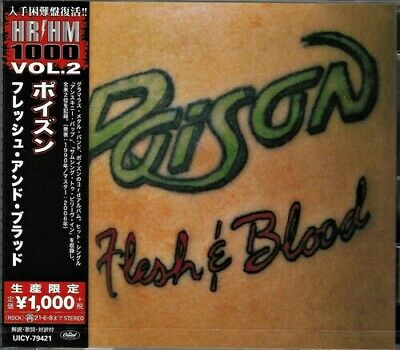 POISON: Flesh & Blood (CD, +2 bonus, japán)