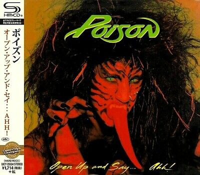 POISON: Open Up And Say... Aah! (SHMCD, +2 bonus, japán)