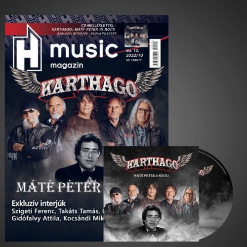 KARTHAGO: Máté Péter In Rock (CD+H-Music Music Magazin)