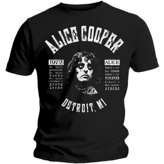 ALICE COOPER: School's Out Lyrics (póló) ALICE COOPER: School's Out Lyrics (póló)