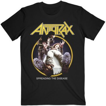 ANTHRAX: Spreading Track List (póló)