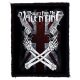 BULLET FOR MY VALENTINE: Cross Guns (9 cm x 12 cm) (felvarró)