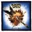 MUNICIPAL WASTE: Electrified Brain (9,5 cm x 9,5 cm) (felvarró)