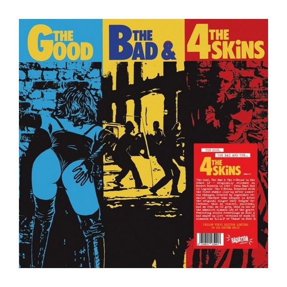 4-SKINS: The Good, The Bad & The 4 Skins (LP, coloured) 4-SKINS: The Good, The Bad & The 4 Skins (LP, coloured)