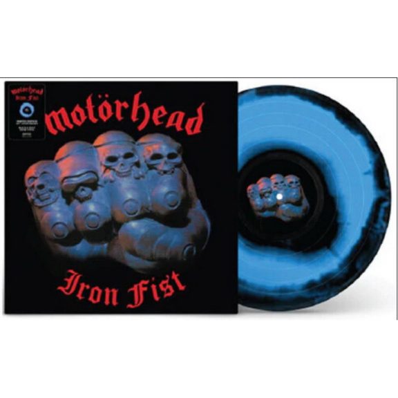 MOTORHEAD: Iron Fist 40th Anniversary (LP, black & blue swirl) MOTORHEAD: Iron Fist 40th Anniversary (LP, black & blue swirl)