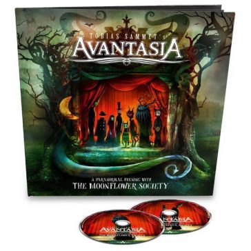   AVANTASIA: A Paranormal Evening With The Moonflower Society (2CD, art, Earbook)