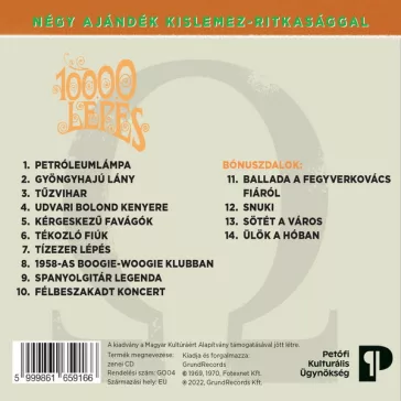 OMEGA: 10000 lépés (CD, +4 bónusz, 2022)