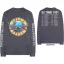 GUNS N' ROSES: Hollywood Longsleeve (grey) (hosszúujjú póló)