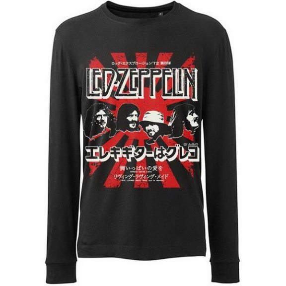 LED ZEPPELIN: Japanese Burst Longsleeve (hosszúujjú póló) LED ZEPPELIN: Japanese Burst Longsleeve (hosszúujjú póló)