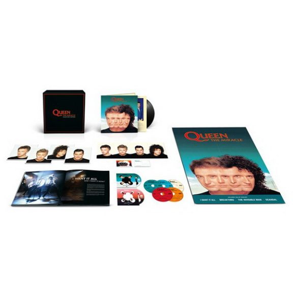 QUEEN: The Miracle (LP+5CD+Blu-ray, DVD, box) QUEEN: The Miracle (LP+5CD+Blu-ray, DVD, box)