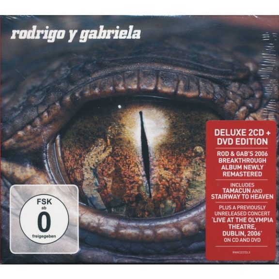 RODRIGO Y GABRIELA: Rodrigo y Gabriela (2CD+DVD) RODRIGO Y GABRIELA: Rodrigo y Gabriela (2CD+DVD)