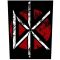 DEAD KENNEDYS: Logo Vintage (hátfelvarró / backpatch)