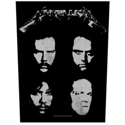 METALLICA: Black Album (hátfelvarró / backpatch)