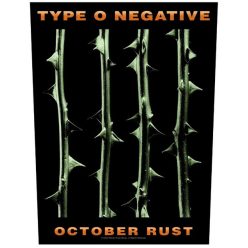 TYPE O NEGATIVE: October Rust (hátfelvarró / backpatch)