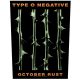 TYPE O NEGATIVE: October Rust (hátfelvarró / backpatch)