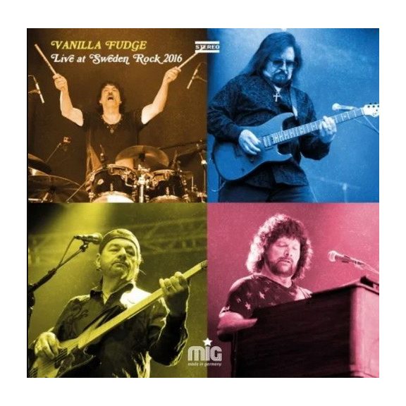 VANILLA FUDGE: Live At Sweden Rock 2016 (CD+DVD) VANILLA FUDGE: Live At Sweden Rock 2016 (CD+DVD)