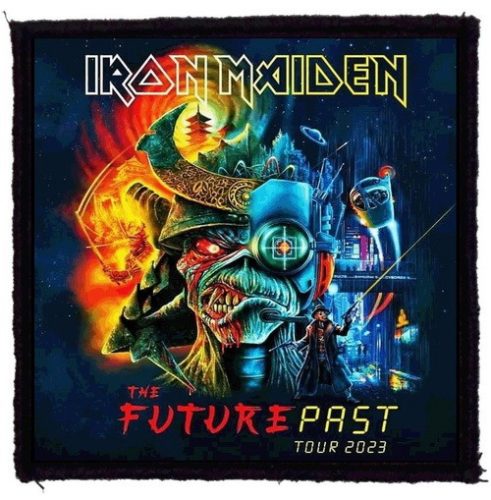 IRON MAIDEN: Future Past Tour 2023 (9,5 cm x 9,5 cm) (felvarró)