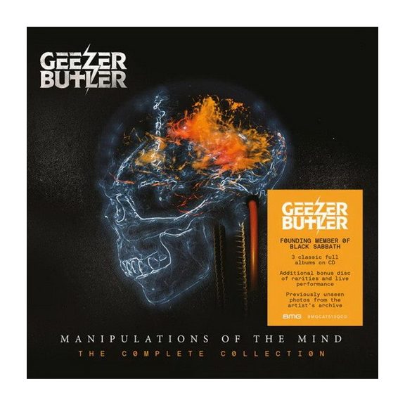 GEEZER BUTLER: Manipulation Of The Mind (4CD) GEEZER BUTLER: Manipulation Of The Mind (4CD)