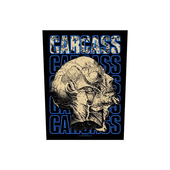 CARCASS: Necro Head (hátfelvarró / backpatch) CARCASS: Necro Head (hátfelvarró / backpatch)