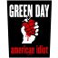 GREEN DAY: American Idiot (hátfelvarró / backpatch)