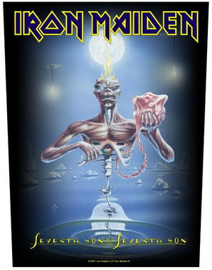 IRON MAIDEN: Seventh Son (hátfelvarró / backpatch)