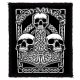 AMON AMARTH: Three Skulls (8 cm x 9,5 cm)