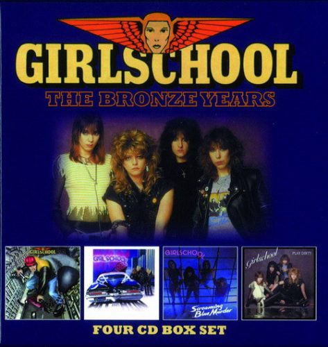 GIRLSCHOOL: Bronze Years (4CD)