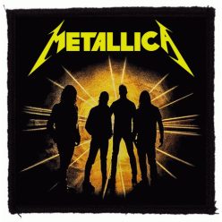 METALLICA: 72 Strobes Band (9,5 cm x 9,5 cm) (felvarró)
