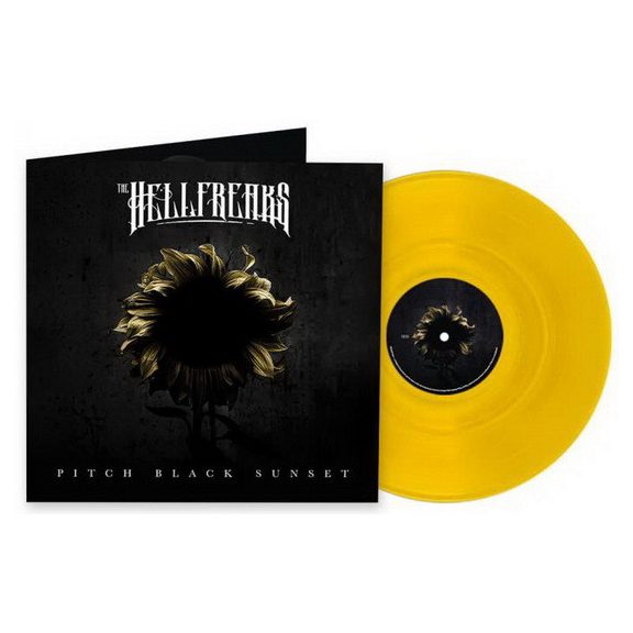 HELLFREAKS, THE: Pitch Black Sunset (LP, yellow) HELLFREAKS, THE: Pitch Black Sunset (LP, yellow)