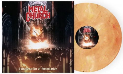 METAL CHURCH: Congregation Of Annihilation (LP, orange marbled)