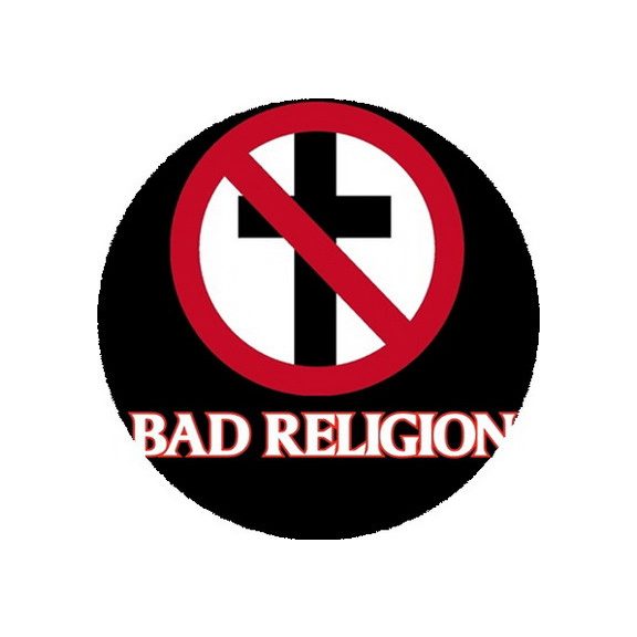 BAD RELIGION: Logo (nagy jelvény, 3,7 cm) BAD RELIGION: Logo (nagy jelvény, 3,7 cm)