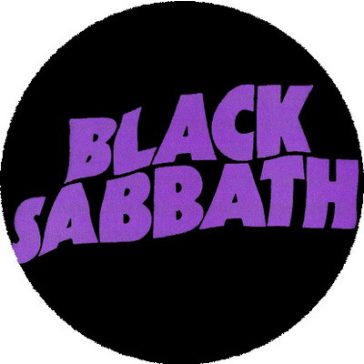 BLACK SABBATH: Master Logo (nagy jelvény, 3,7 cm) 