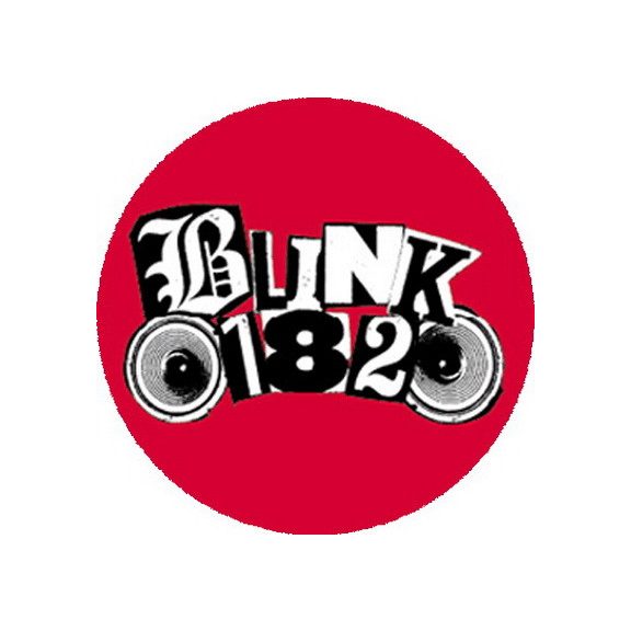 BLINK 182: Speaker Logo (nagy jelvény, 3,7 cm) BLINK 182: Speaker Logo (nagy jelvény, 3,7 cm)