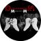 DEPECHE MODE: Memento Mori (nagy jelvény, 3,7 cm) 